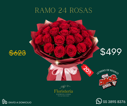 Ramo 24 rosas