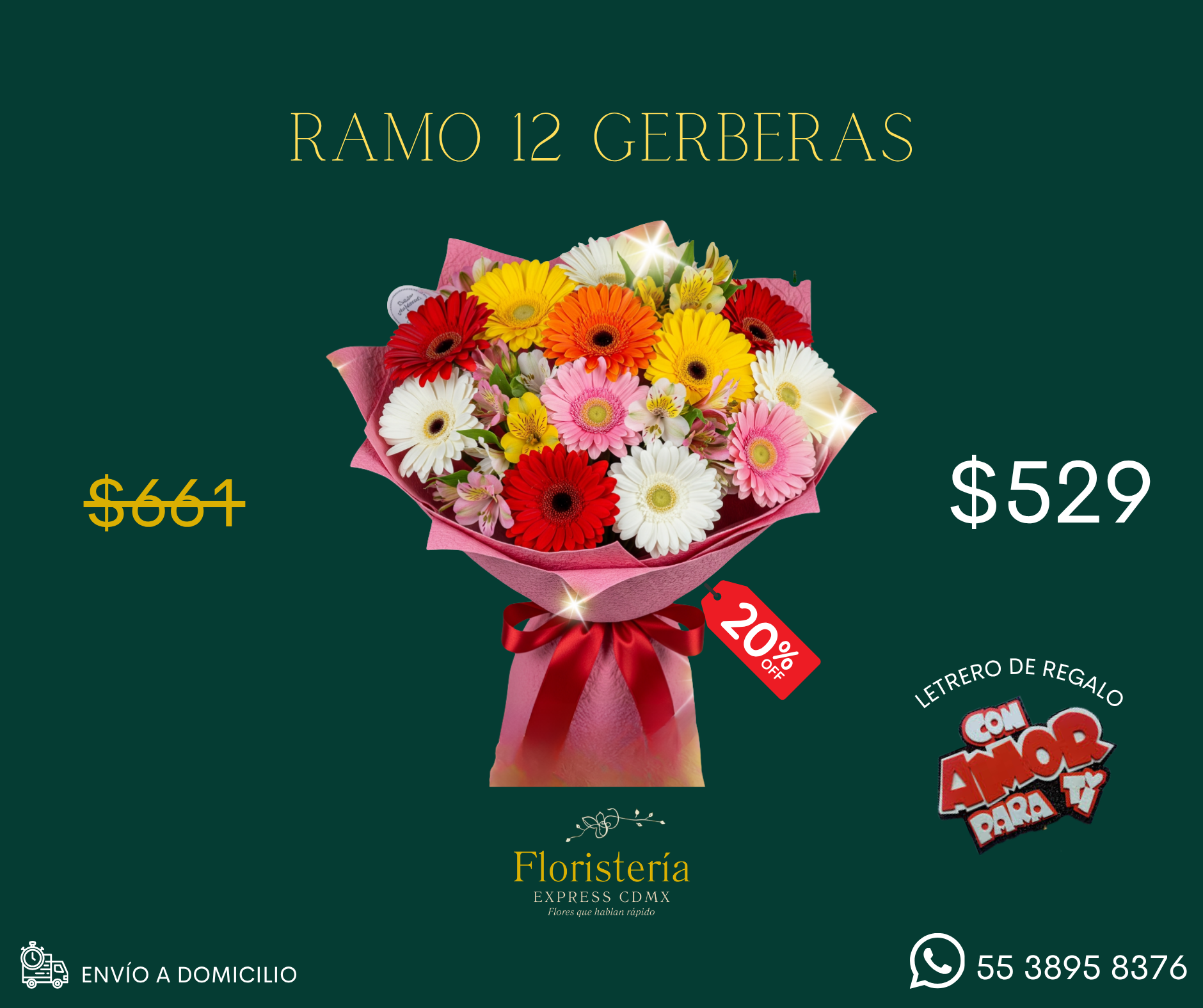 Ramo 12 gerberas_0