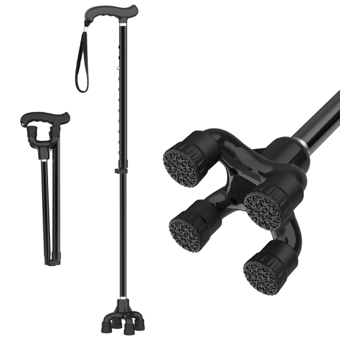 Walking Stick JL926 - Black 3 legs_0