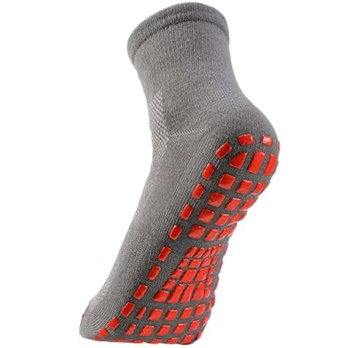 Anti-Slip Socks XL - Grey_0