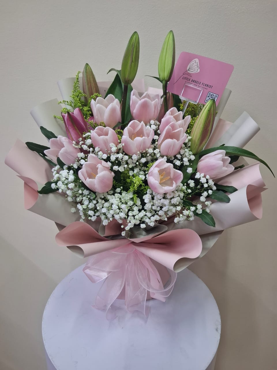 Tulip and Lily Bouquet