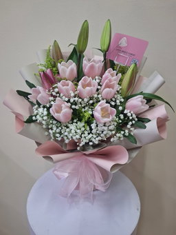 Tulip and Lily Bouquet 