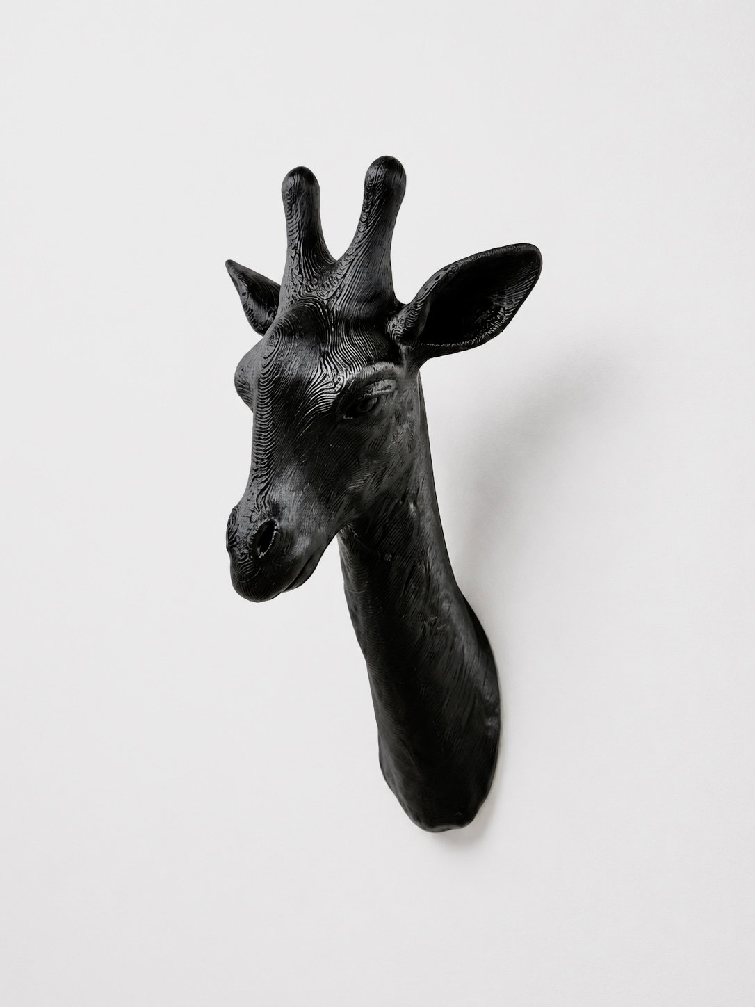  Miniature Animal Bust Wall Hooks SET_12