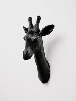  Miniature Animal Bust Wall Hooks SET