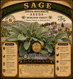 🌱SAGE (Salvia officinalis)🌱 x 10 seeds