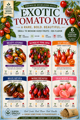 Exotic Tomato Mix x 6 packs