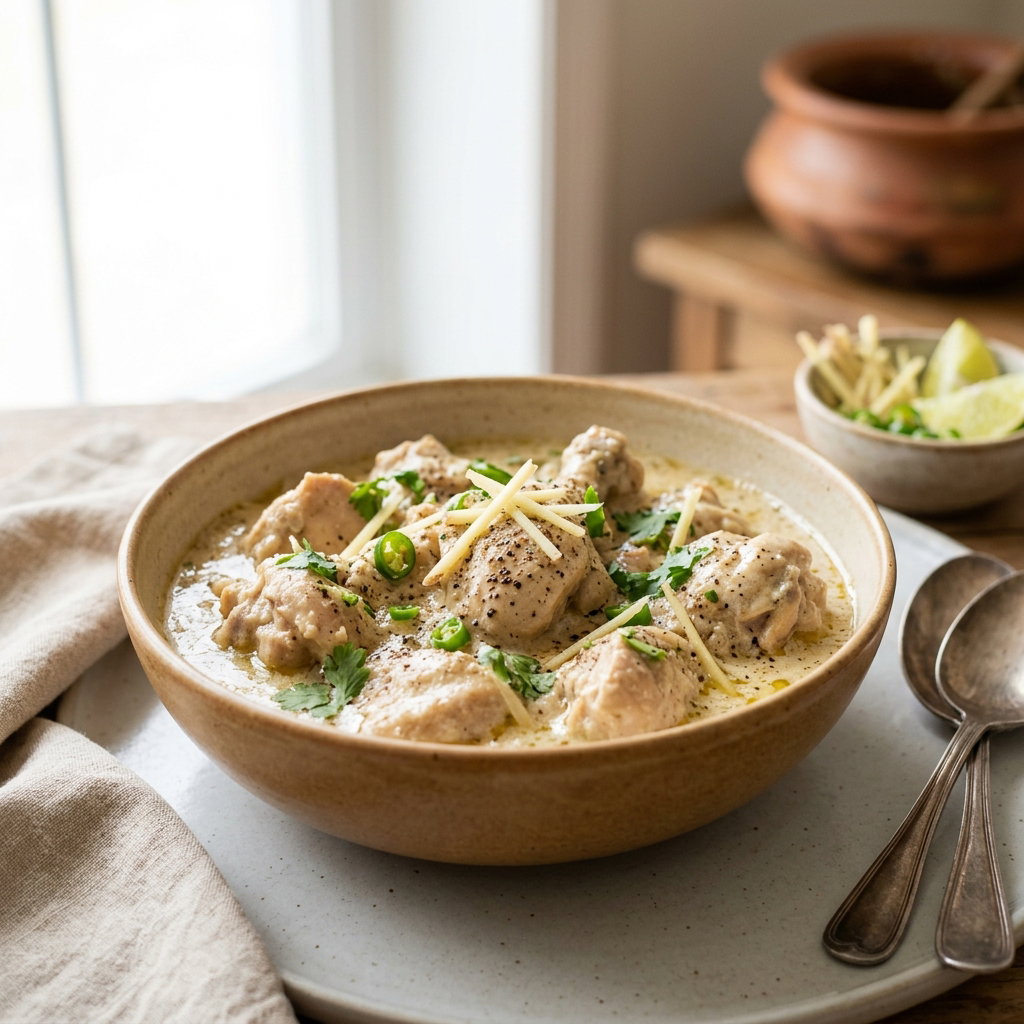 Chicken White Karahi_0