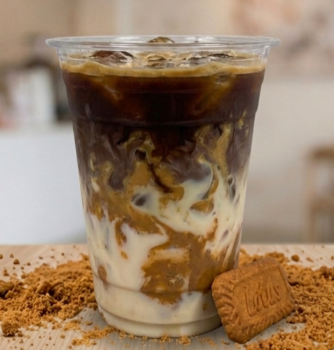 CF9 Iced Biscoff Cookie Butter Latte