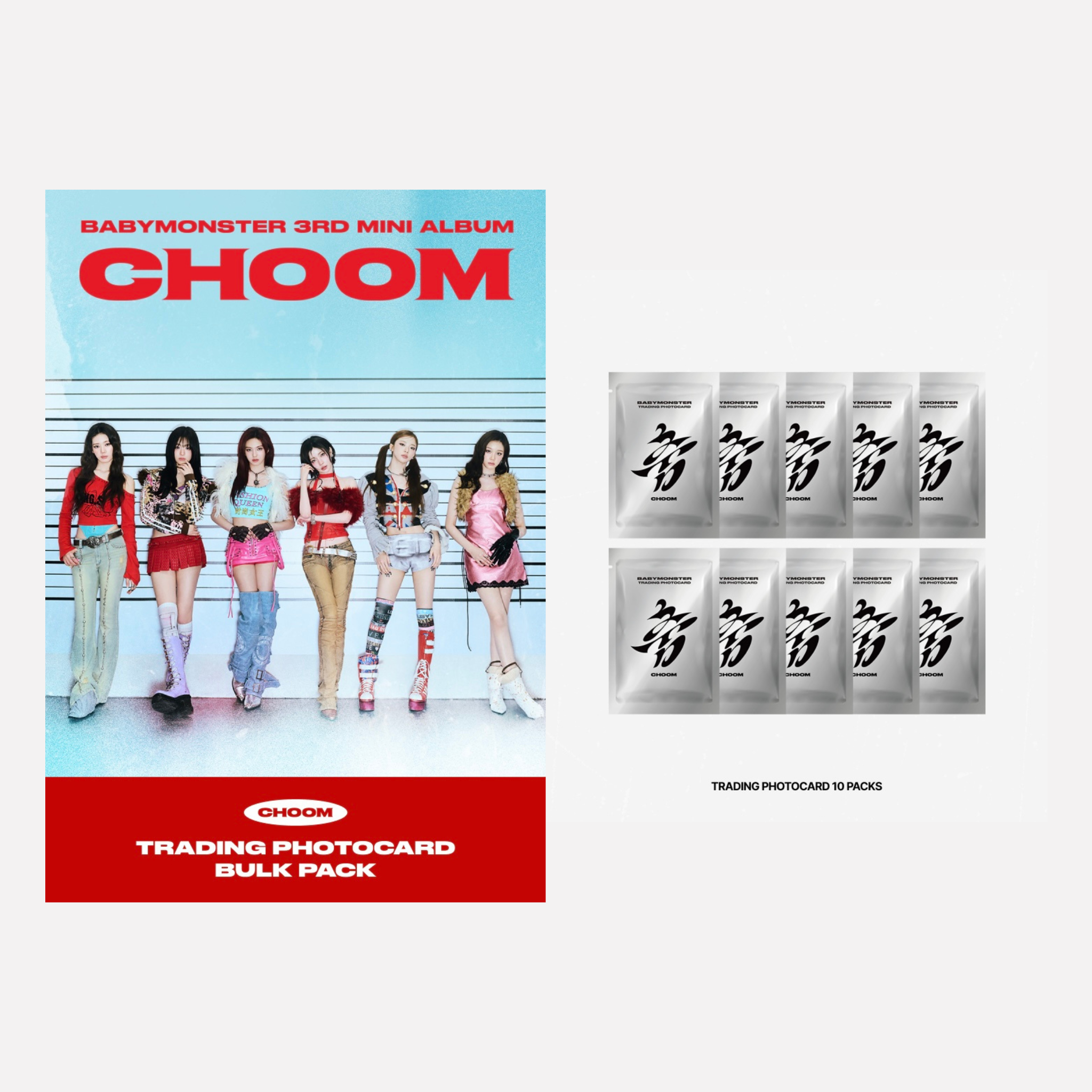 BABYMONSTER - [CHOOM] Trading Photocard (1 Pack) GUANNGZOU VER._1