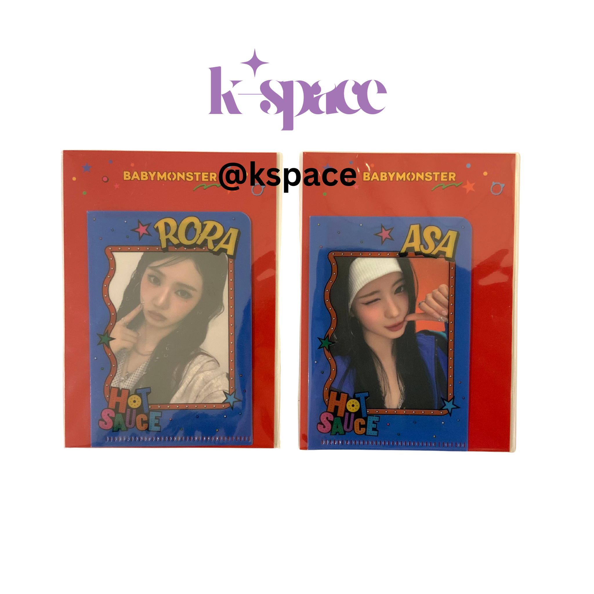 BABYMONSTER - [HOT SAUCE] L-HOLDER + PHOTOCARD_1