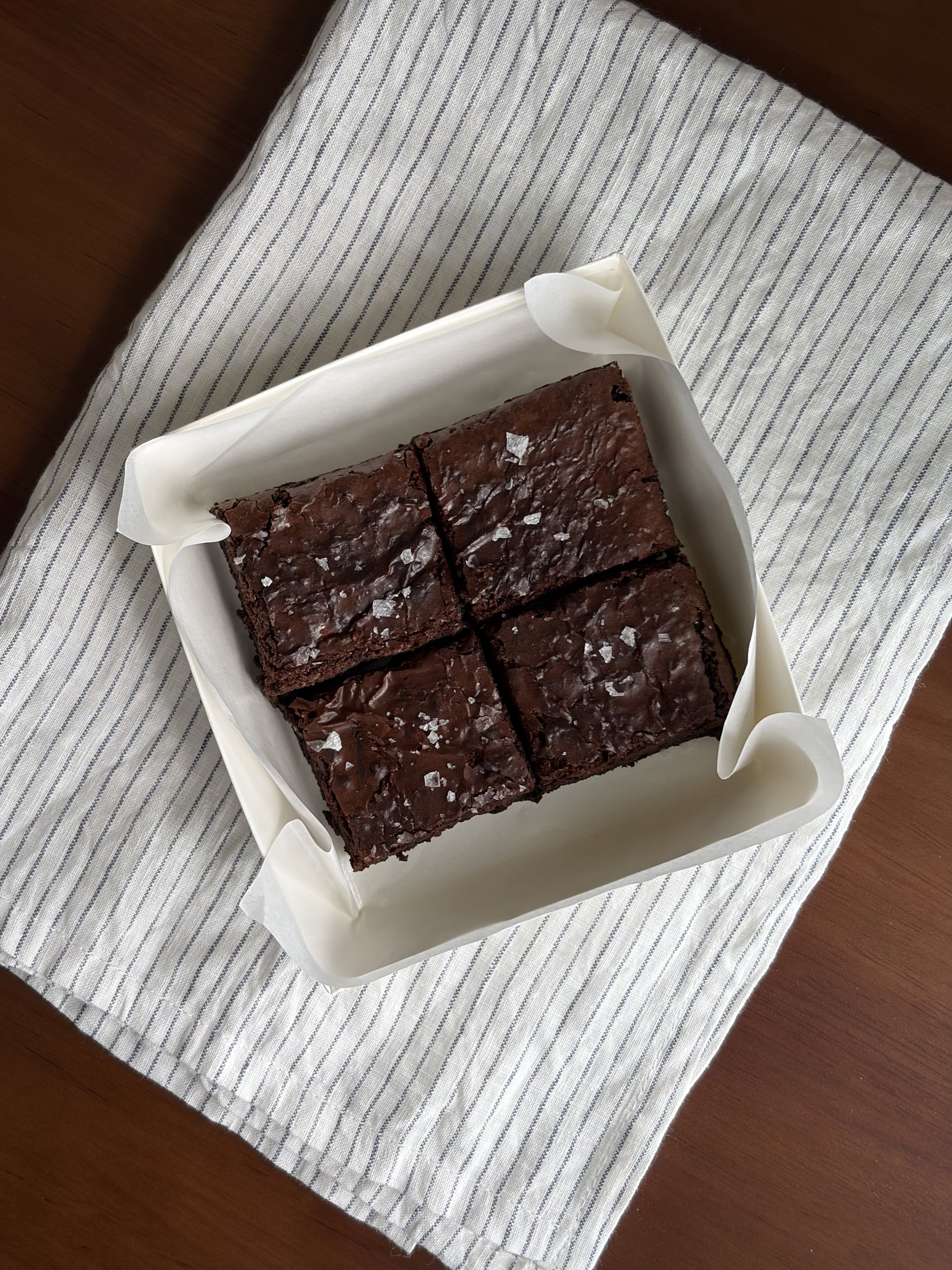 Sea Salt Brownie (box of 4)_0