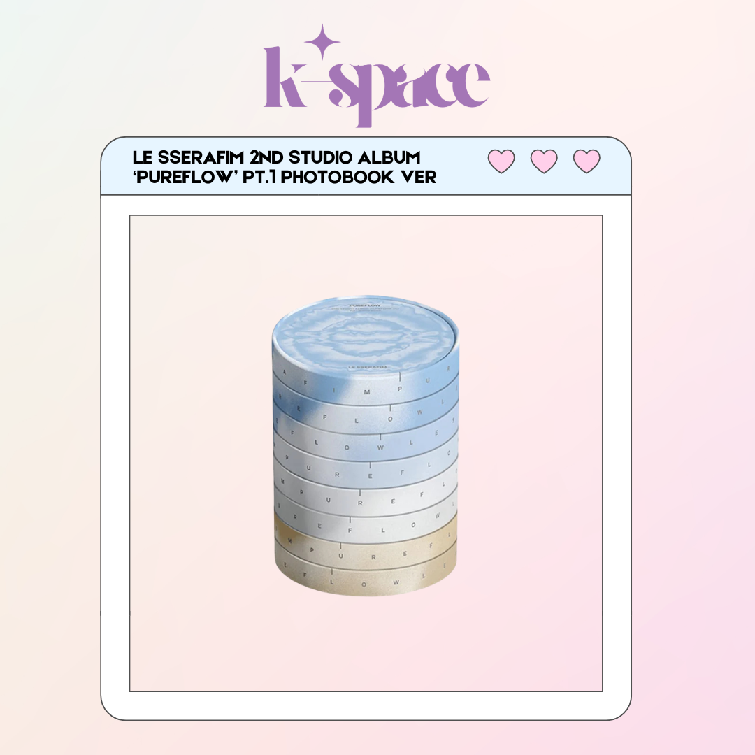 LE SSERAFIM 2ND STUDIO ALBUM ‘PUREFLOW’ PT.1 PHOTOBOOK VER