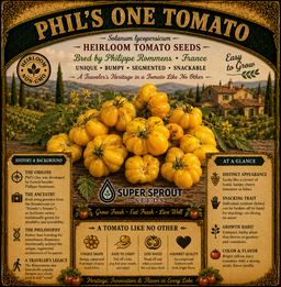🍅PHIL'S ONE TOMATO 🍅 x 10+ seeds