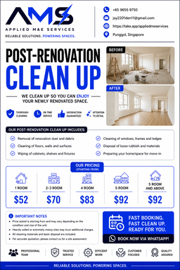 Post-Renovation Clean Up