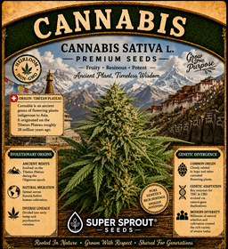 CANNABIS (Cannabis sativa L.)  x 10 seeds 