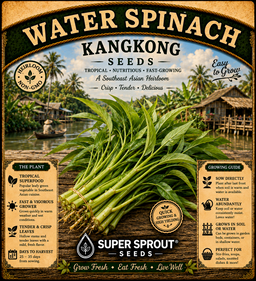 WATER SPINACH x 10 seeds