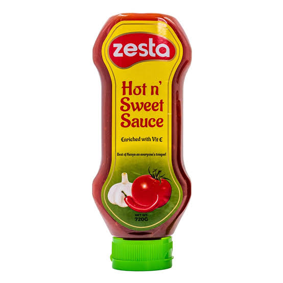 Zesta hot and sweet sauce 720g