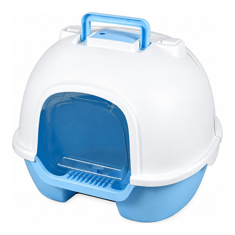 Rear-Opening Enclosed Litter Box Premium Quality | Price for 1 Box Only | 10 pcs per Box | CBM: 0.198 per Box
