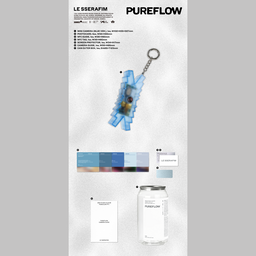 LE SSERAFIM - 2nd Studio Album ‘PUREFLOW’ pt.1 (Mini Camera Ver.) (Blue Ver.)