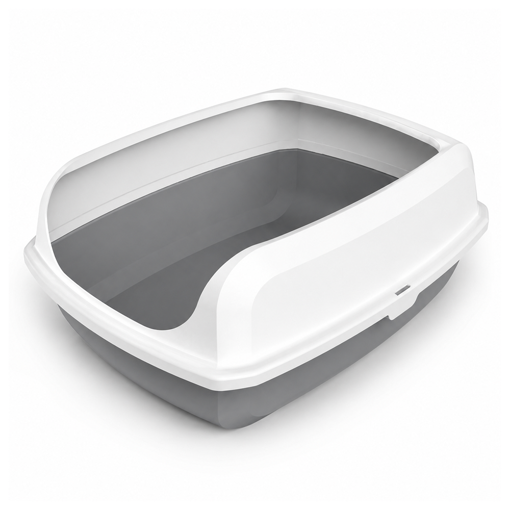 Semi-Enclosed Cat Litter Box Premium Quality | Price for 1 Box Only | 20 pcs per Box | CBM: 0.099 per Box_0