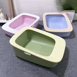 Wave-Treading Semi-Enclosed Cat Litter Box Premium Quality | Price for 1 Box Only | 20 pcs per Box | CBM: 0.220 per Box