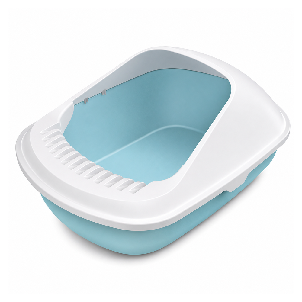 Semi-Enclosed Cat Litter Box Premium Quality | Price for 1 Box Only | 20 pcs per Box | CBM: 0.157 per Box