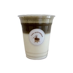 Iced Hojicha Latte
