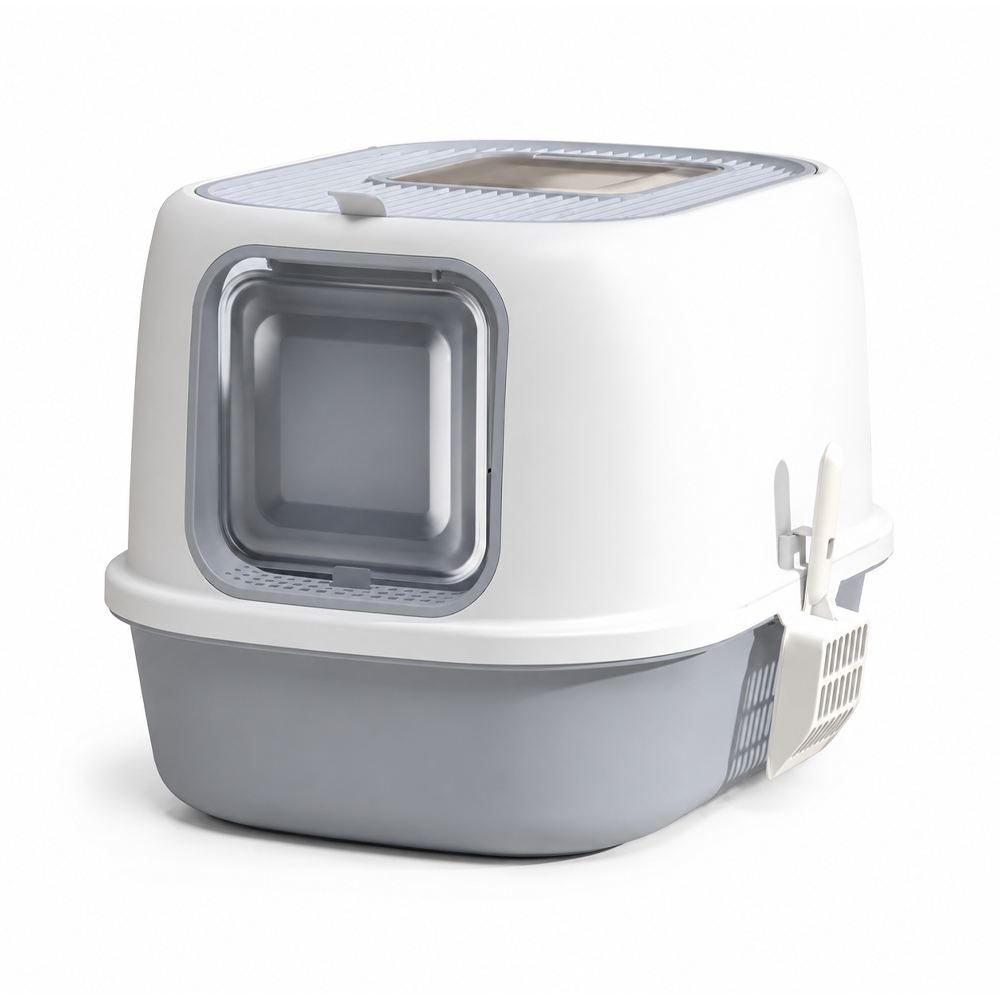 Basic Top-Out Cat Litter Box Premium Quality | Price for 1 Box Only | 10 pcs per Box | CBM: 0.159 per Box