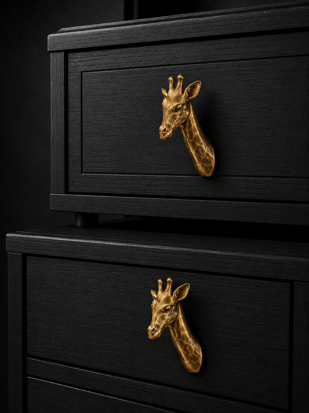 Giraffe Bust Drawer Knob