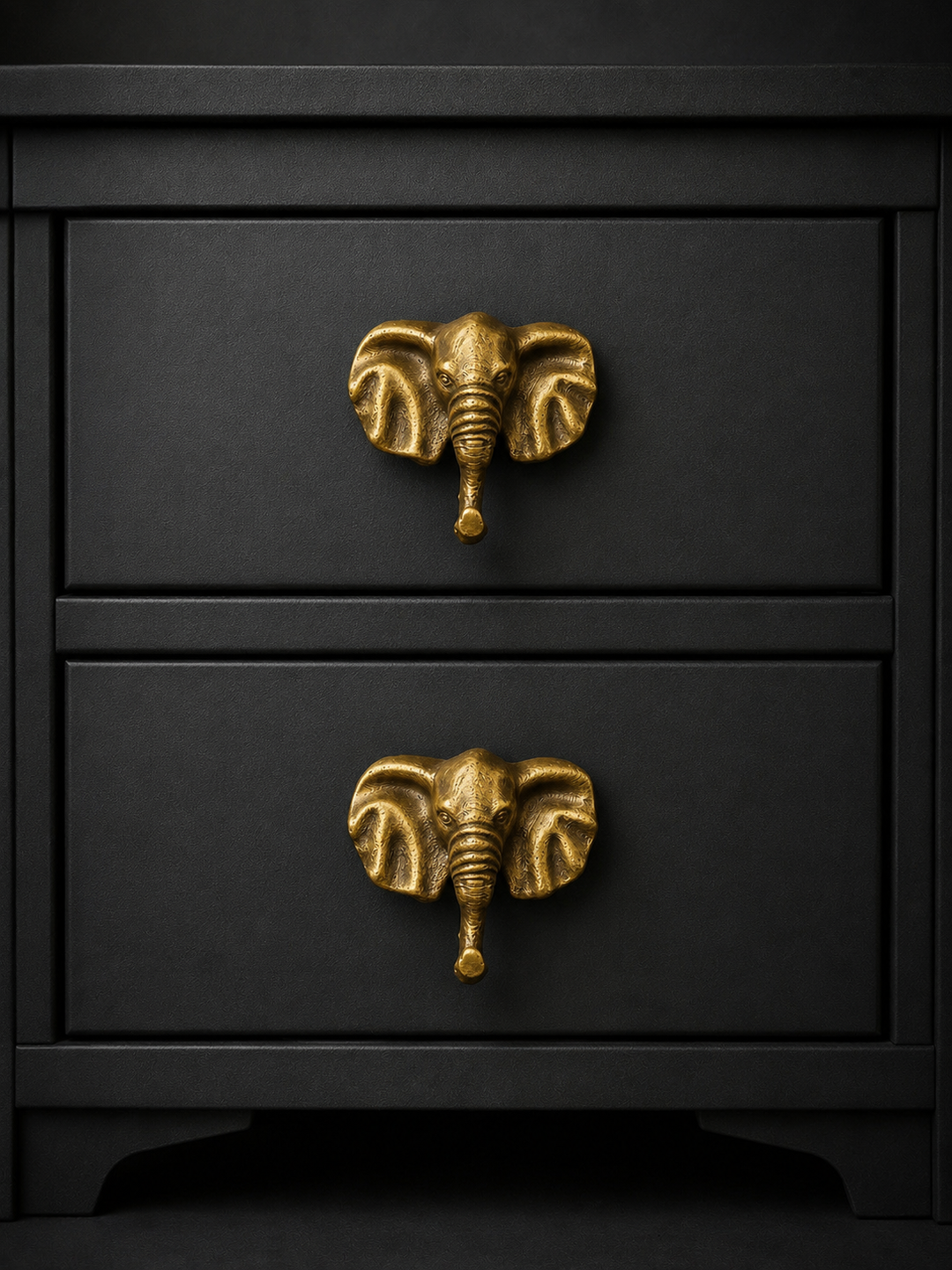 Elephant Bust Drawer Knob