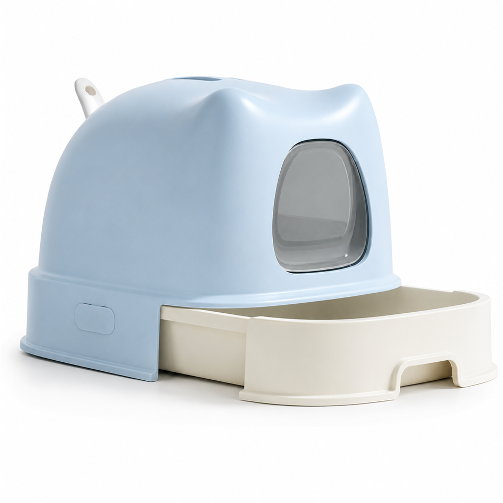 Cat Litter Box Premium Quality | Price for 1 Box Only | 8 pcs per Box | CBM: 0.254 per Box_0