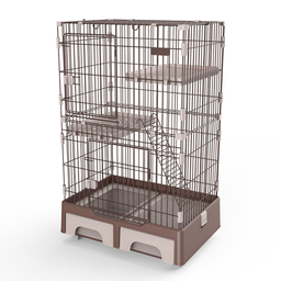 Multifunctional Cat Cage (Double-Layer Medium) Premium Quality | Price for 1 Box Only |1 pcs per Box | CBM: 0.152 per Box