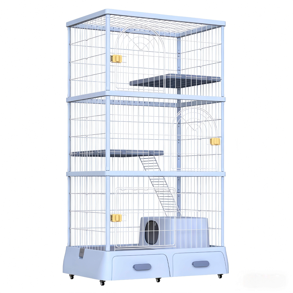 Series Three-Layer Cat Cage Premium Quality | Price For 1 Box Only |1 Pcs Per Box | CBM: 0.271 Per Box_0