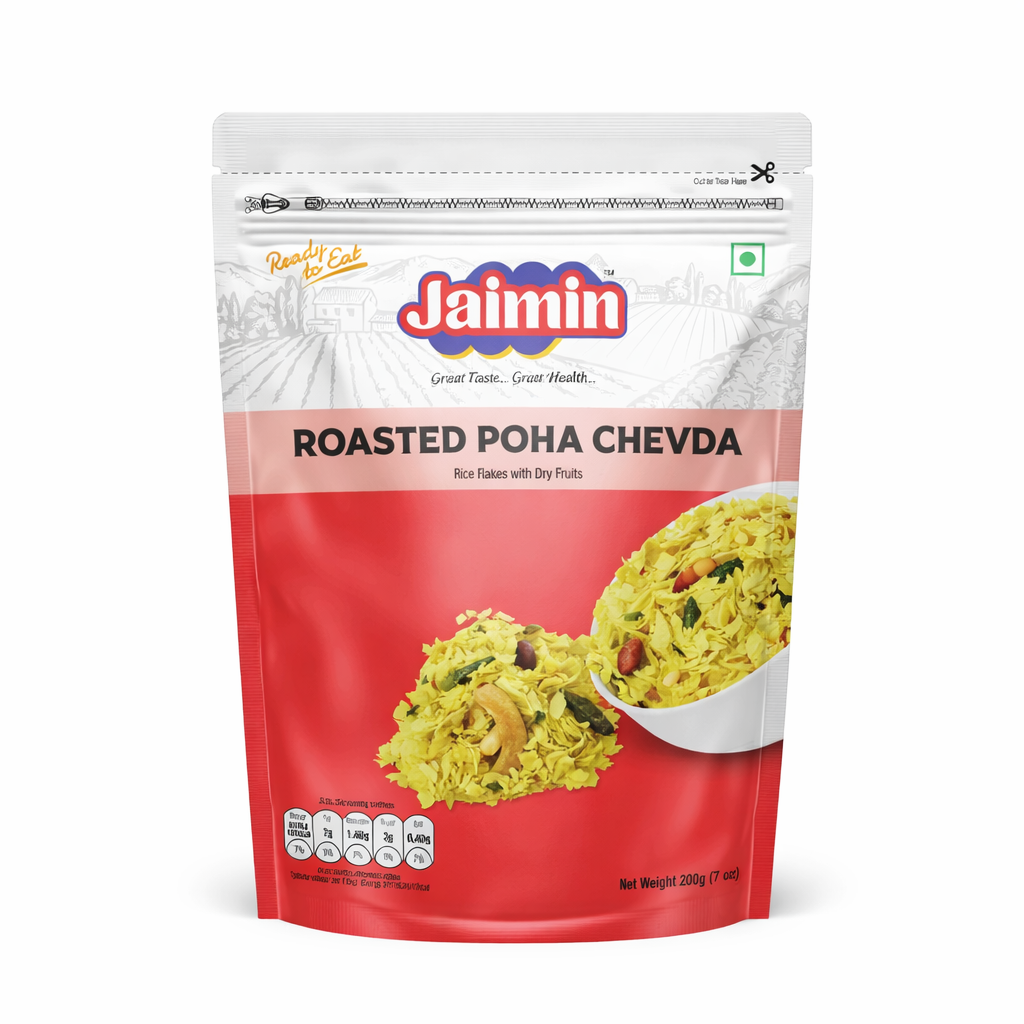 Jaimin Roasted Poha Chevda 200g_0