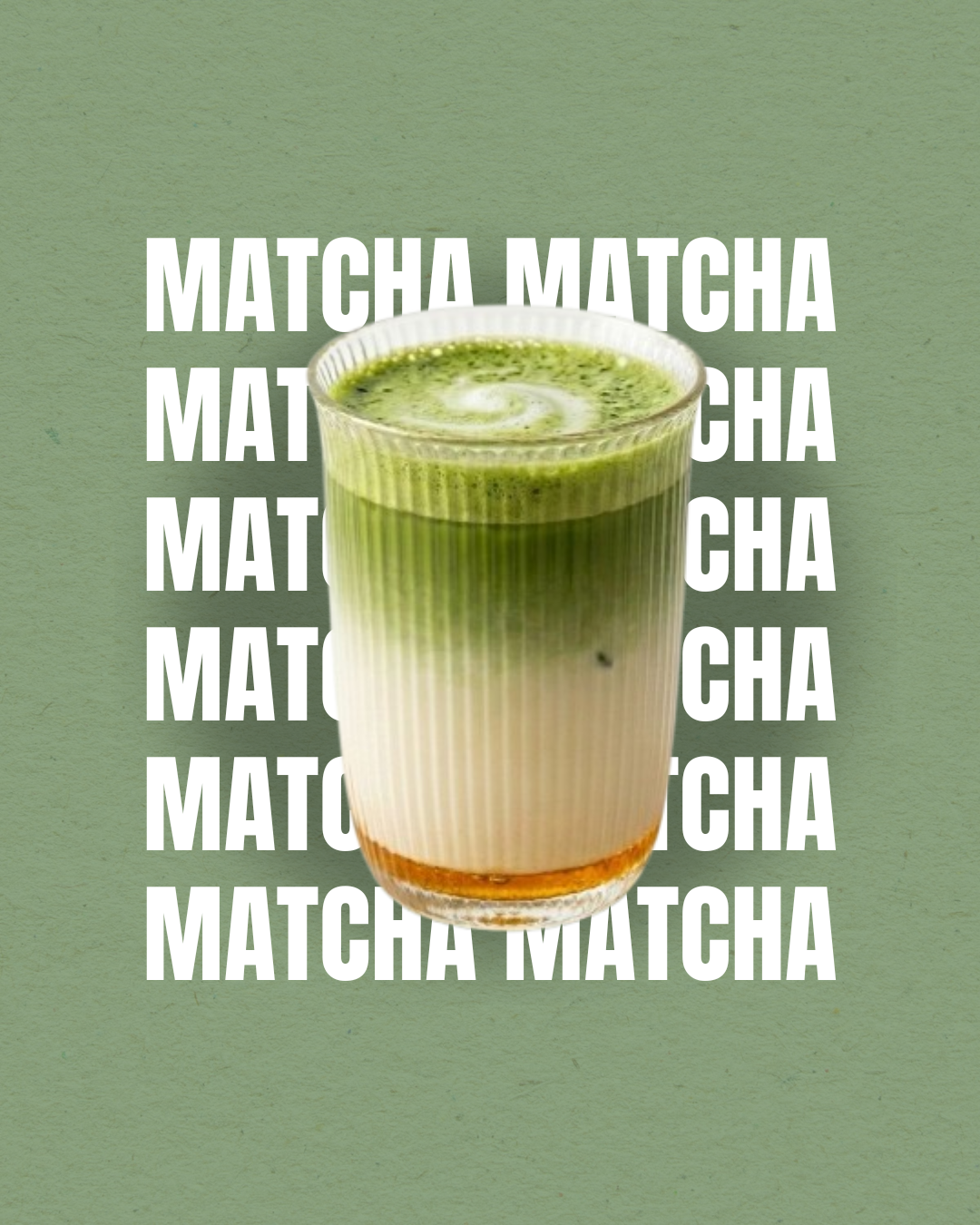 Salted Honey Matcha Latte