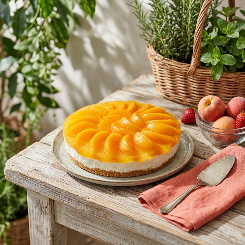 Peach or Strawberry Cheesecake_0