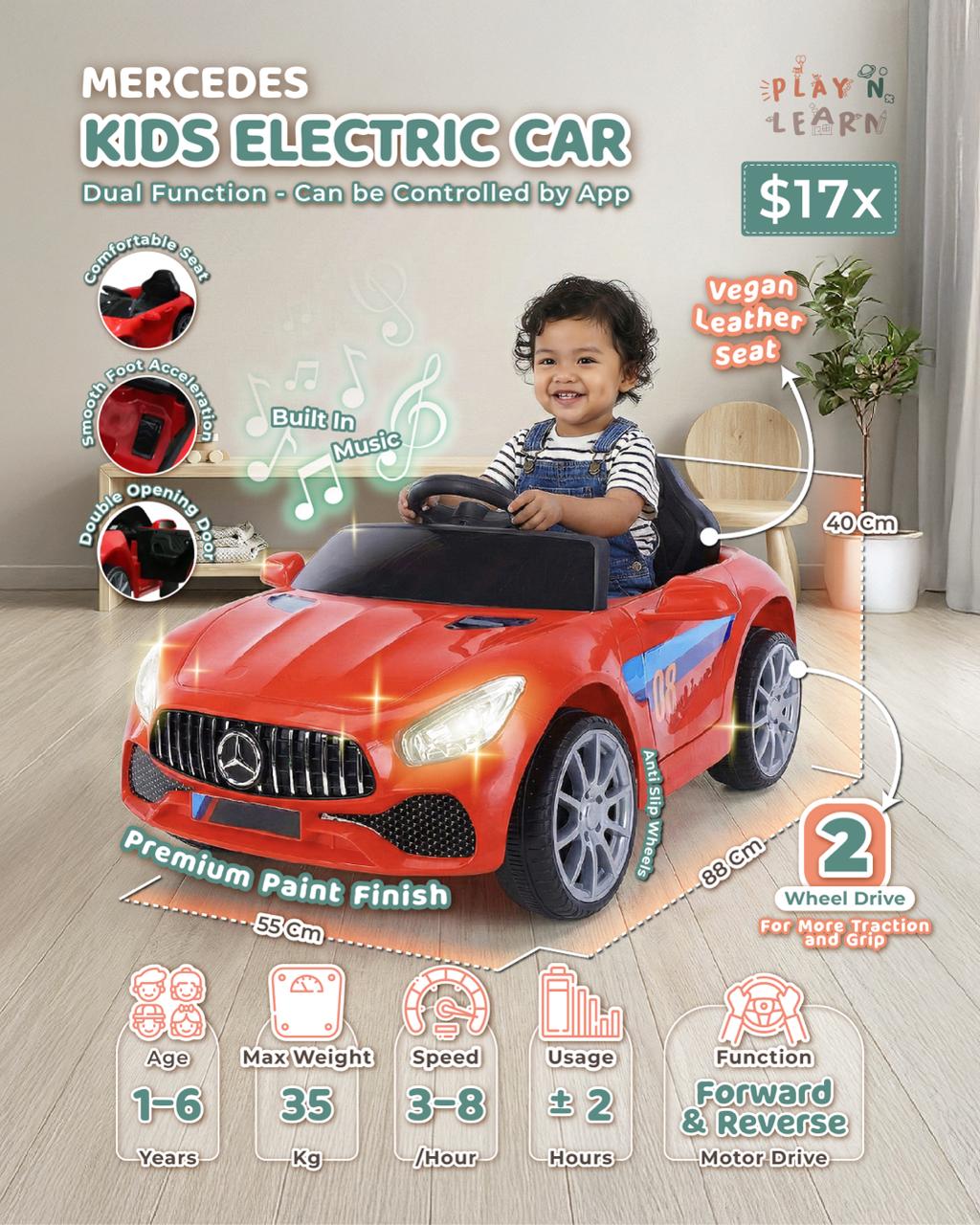 MERCEDES KIDS ELECTRIC CAR_0