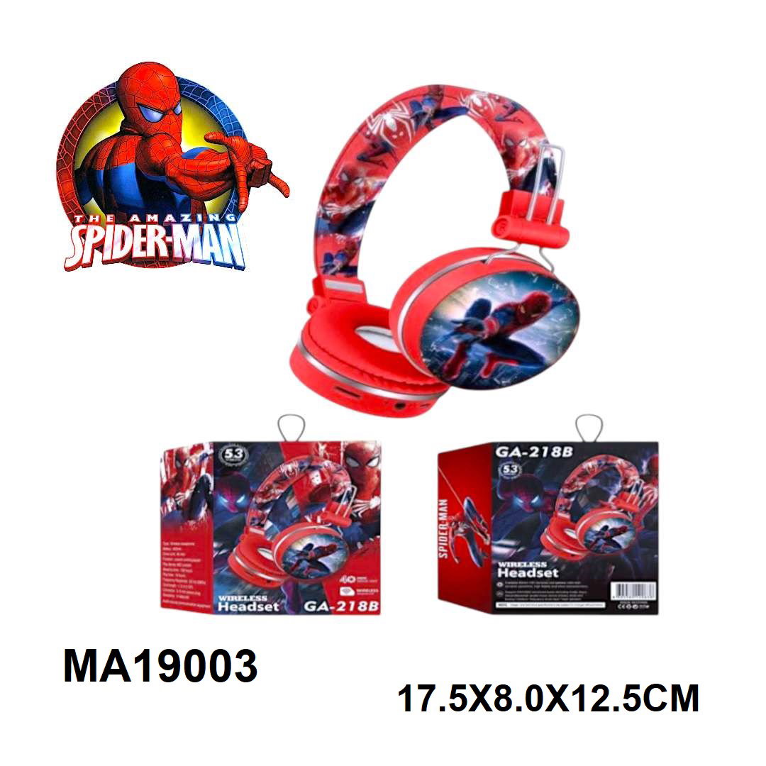 WIRELESS HEAD BUETOOTH SPIDERMAN