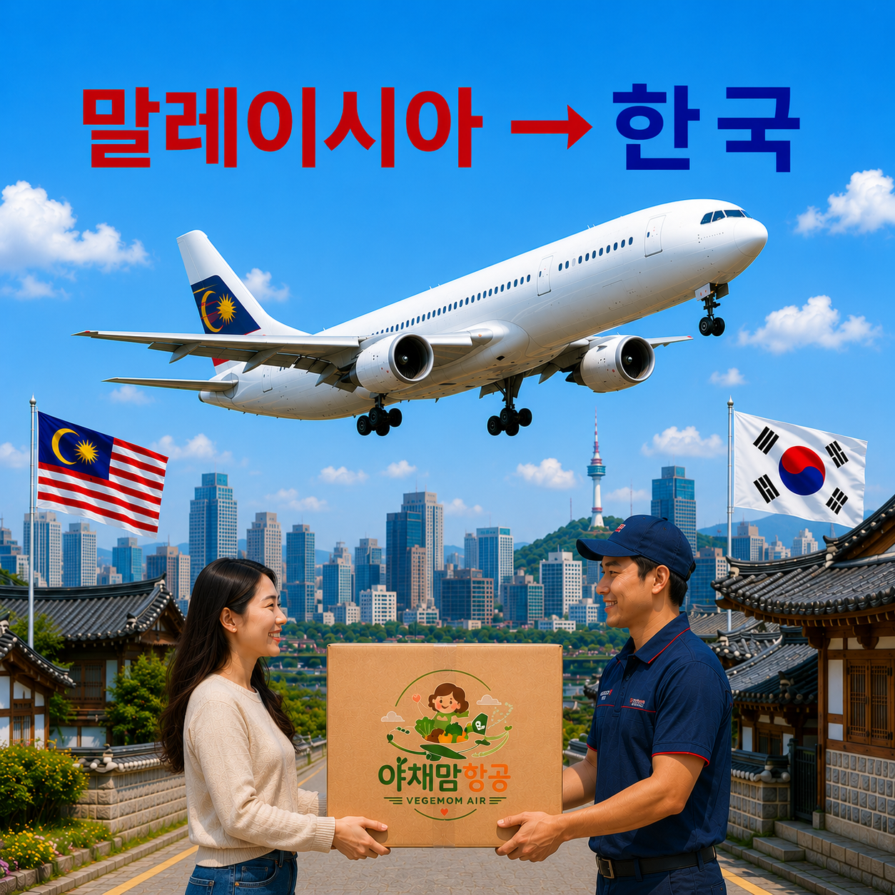 항공 택배 배송 (말-한)_0