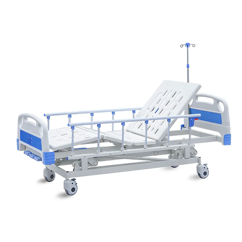 Lit d'hôpital manuel 3 manivelles_0
