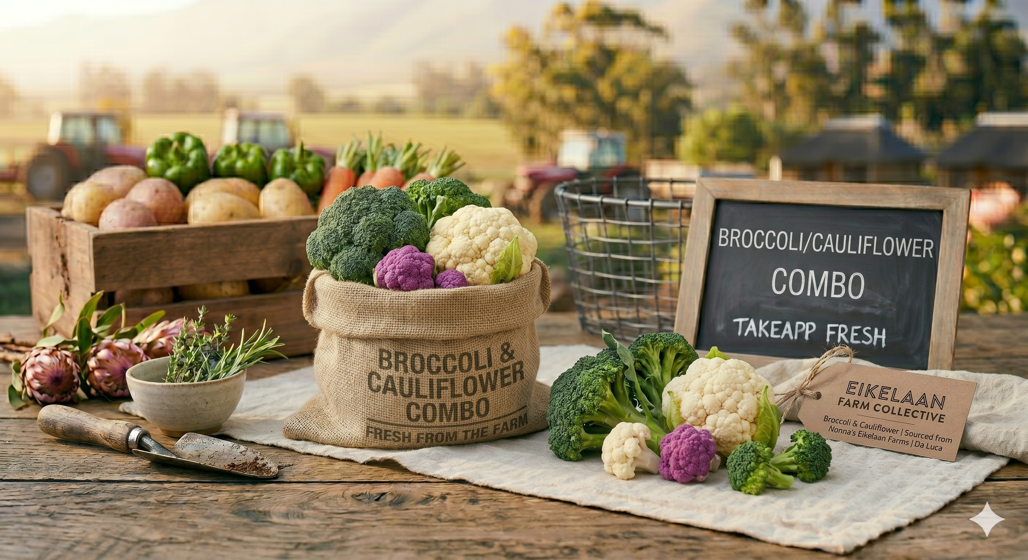 Broccoli/Cauliflower Combo 450- 500g pack_0