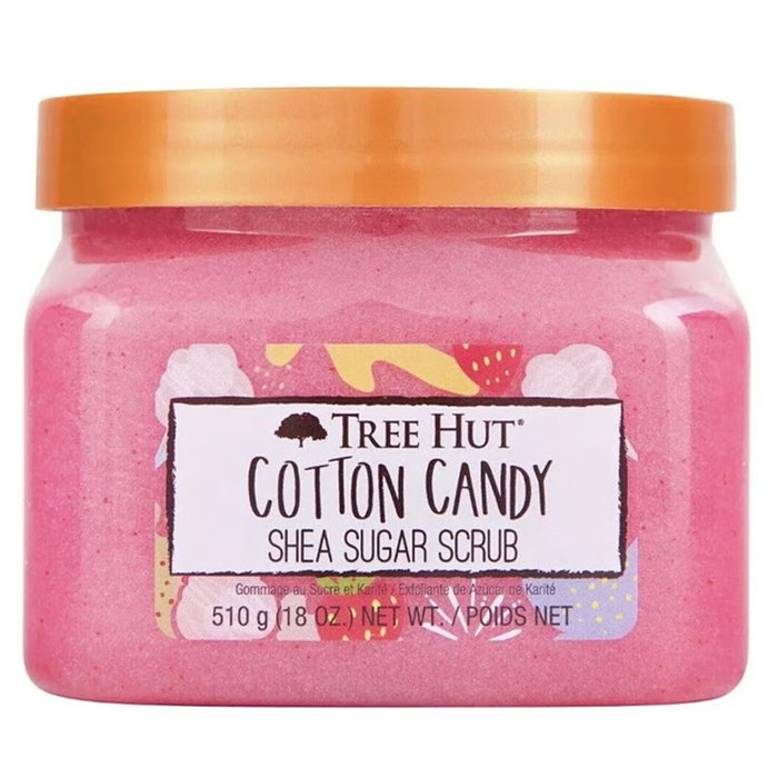 SHEA SUGER SCRUB - COTTON CANDY : TREE HUT