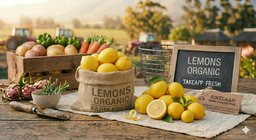Lemons Organic P/KG 3kg minimum
