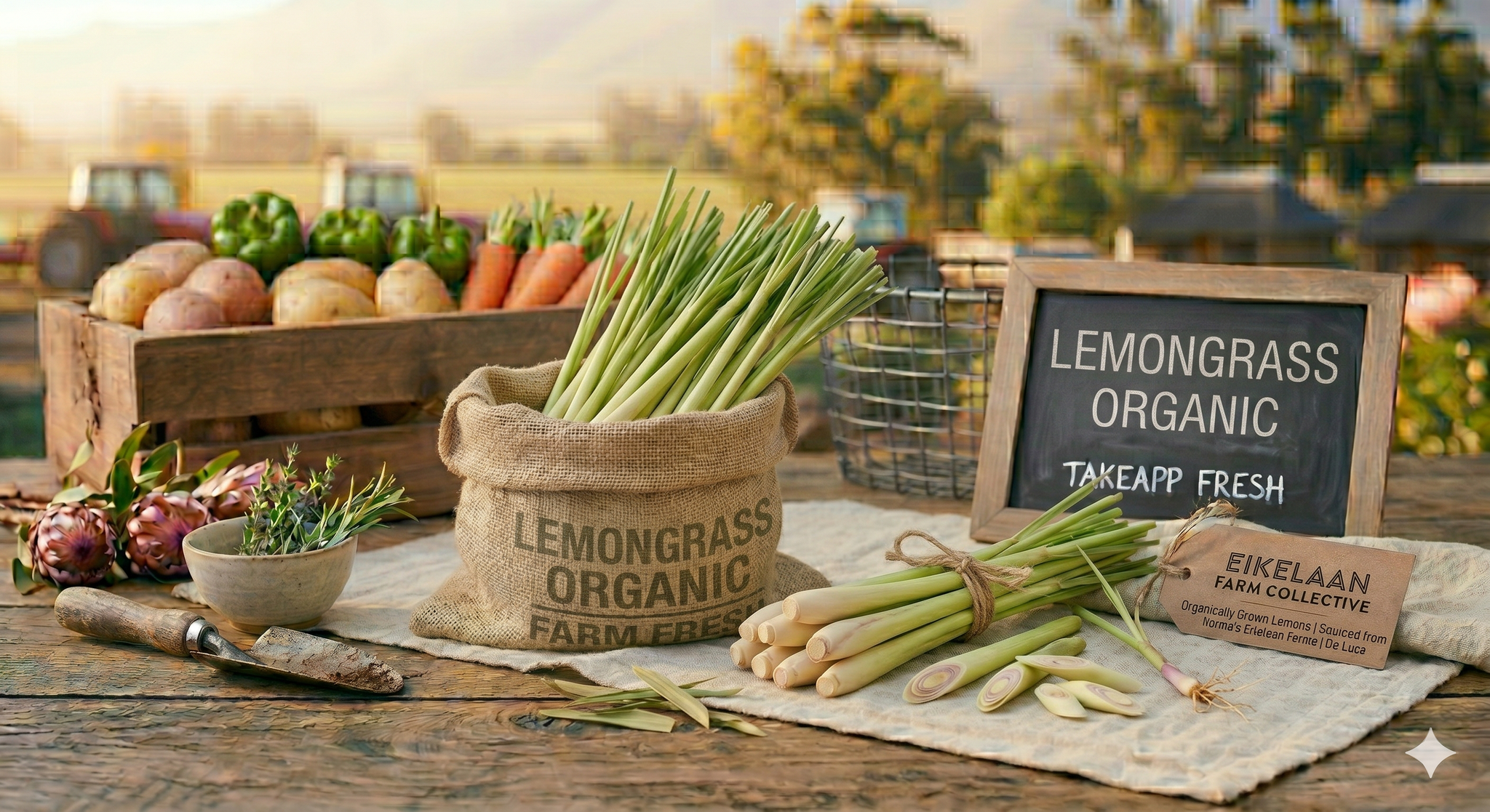 Lemongrass Organic (by the bunch)_0