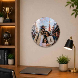 HaloRound Acrylic Frame