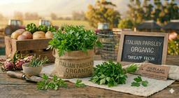 Parsley Italian Flat-Leaf Organic (by the bunch)