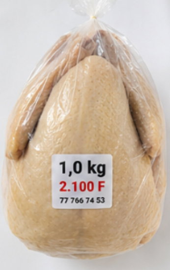 Poulet entier congelé 1,0 kg_0
