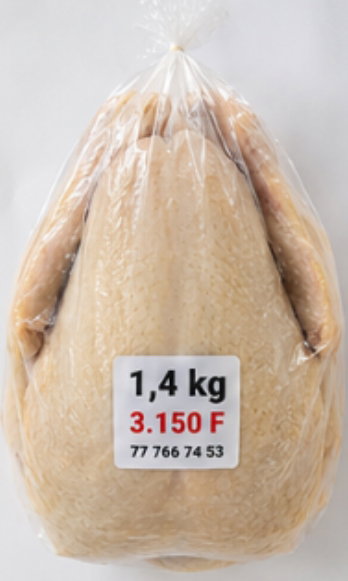 Poulet entier congelé 1,4 kg_0