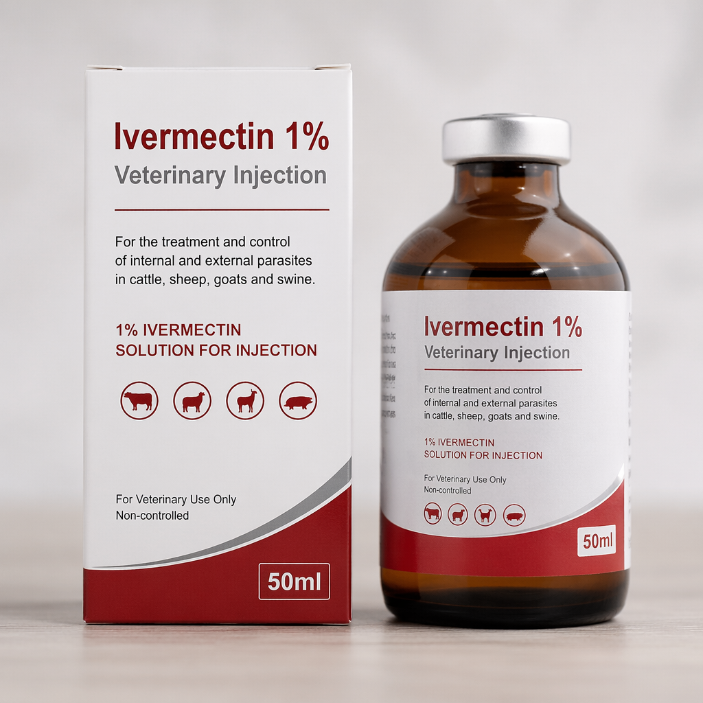 Ivermectin 1% Veterinary Injection 50ml