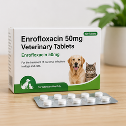 Enrofloxacin 50mg Veterinary Tablets